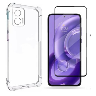 Capa Capinha Compatível Moto Edge 30 Neo + Película De Vidro 3d