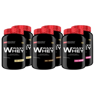 Kit 6x Whey Protein Waxy Whey 900g - Bodybuilders em Oferta na Shopee