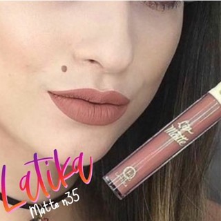Batom Líquido Lip Matte Latika n°35