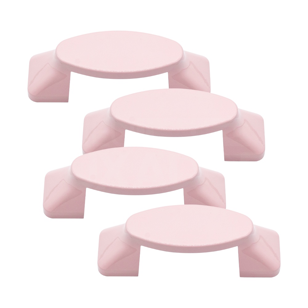 4 Puxadores Moveis Comoda Guarda Roupa Gaveta Infantil 64mm