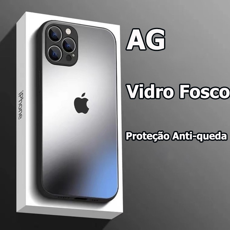 New Arrival Capa Resistente De Vidro Ag Fosca Para Iphone Pro