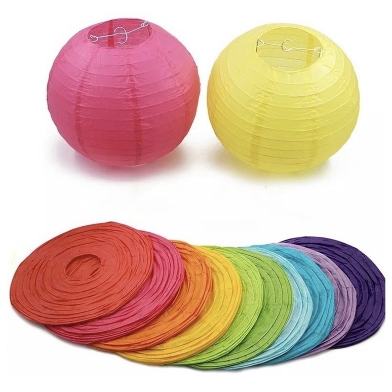 Lanterna Janonesa de Papel para decoração - Diversos tamanhos