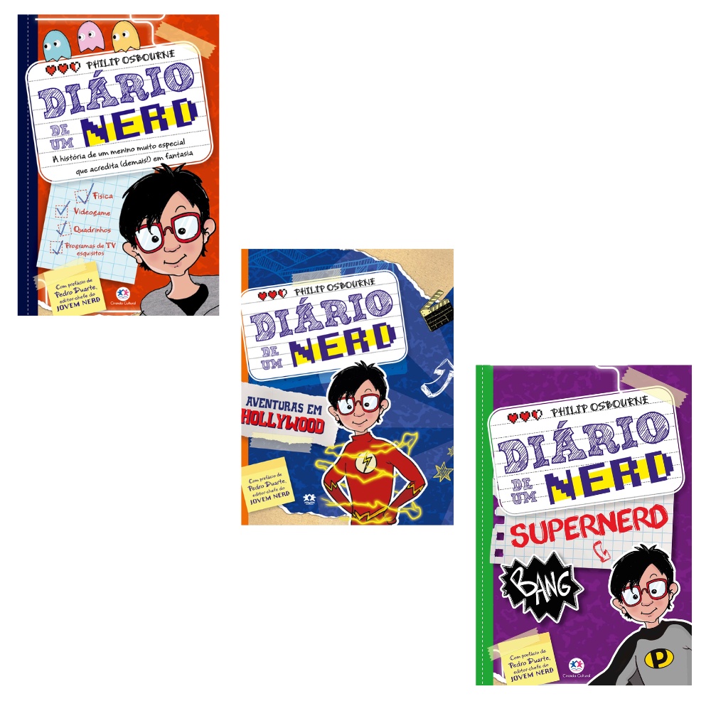 Kit Livros - Coleção Diário de um Nerd em Oferta na Shopee
