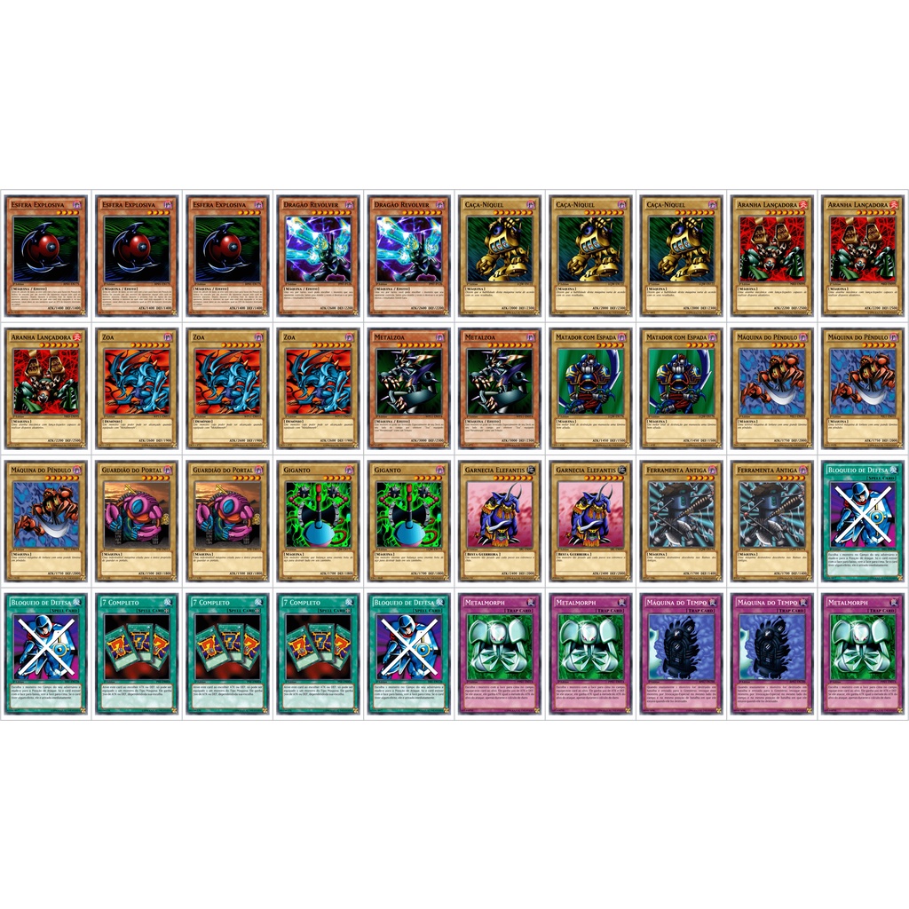 Cartas Yugioh - Deck Bandit Keith Reino Duelista Tcg Anime