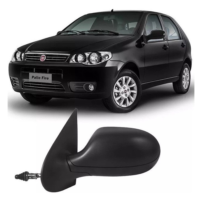Retrovisor Palio Fire Economy 2012 2013 2014 C/c Esquerdo 4p