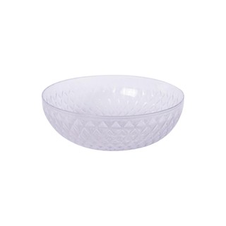 Saladeira Tigela Bowl 3 L Plástico Incolor Glamour Plasútil