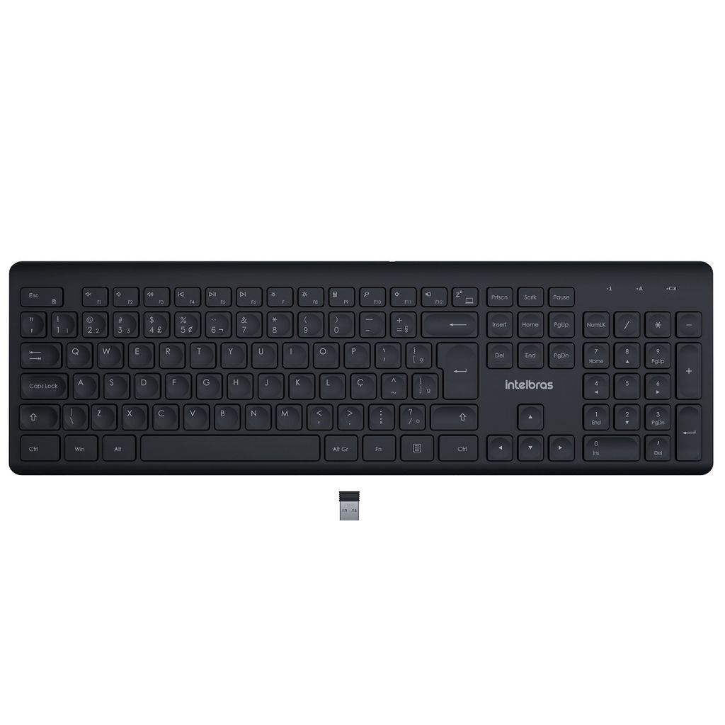 Teclado Intelbras TSI50  Sem Fio Preto em Oferta na Shopee