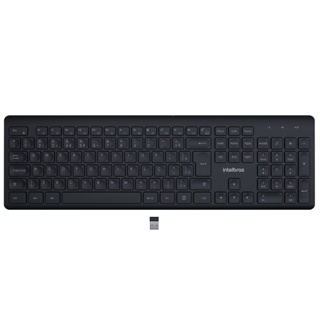Teclado Intelbras TSI50  Sem Fio Preto em Oferta na Shopee