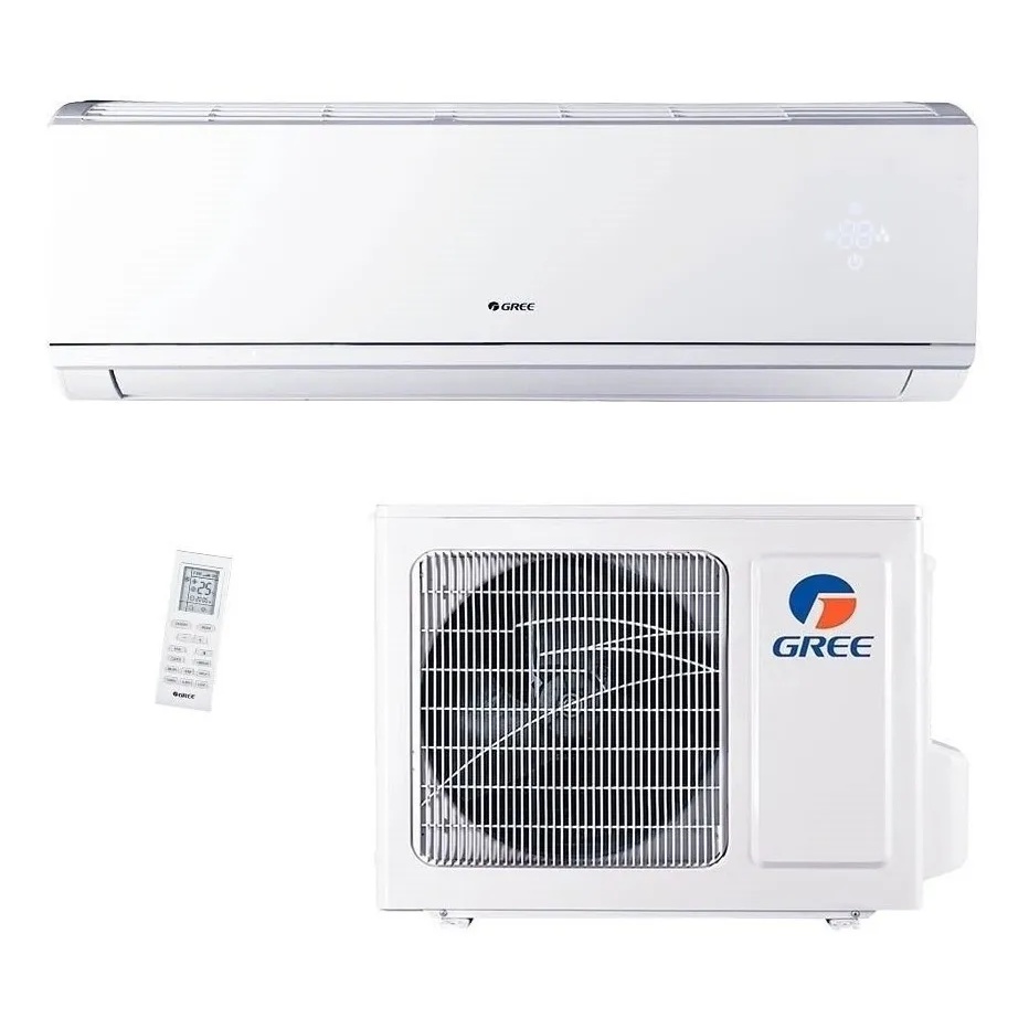 Ar condicionado Gree Eco Garden split inverter frio 12000 BTU branco ...