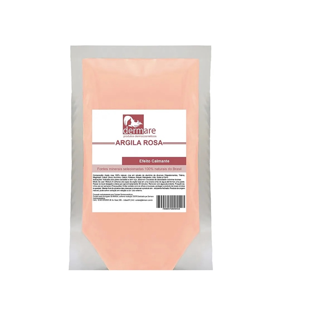 Argila Rosa 1kg - Dermare