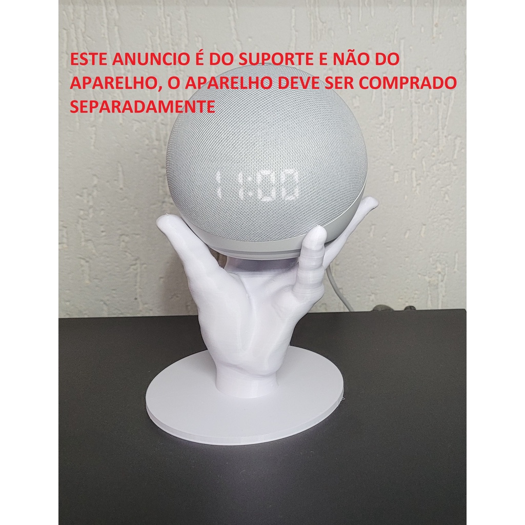 Suporte Para Alexa Echo Dot 3 Mãozinha Wandinha Família Addams