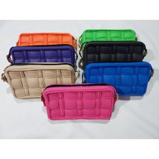 Bolsa Transversal Pequena alça removível cores neon