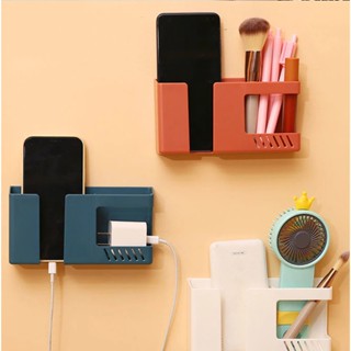 Suporte De celular Porta Celulares DUPLO Com Adesivo Para Gruda Na Parede Fixação em Móvel Cozinha Banheiro Plástico