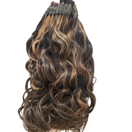 Cabelo Humano Morena Iluminada P Mega Hair Cm Gramas Shopee Brasil