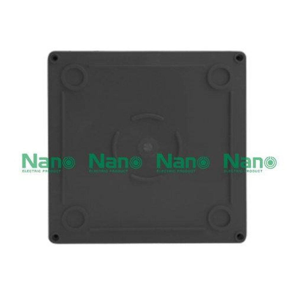 รูปสินค้า NANO Electric® NANO-206B กล่องกันน้ำพลาสติก ฝาทึบ ขนาด W202xH202xD103 mm (JUNCTION BOX IP65) สีดำ