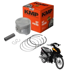 kit Pistao Com Anel Kmp C100 Dream Biz pop100 0,25