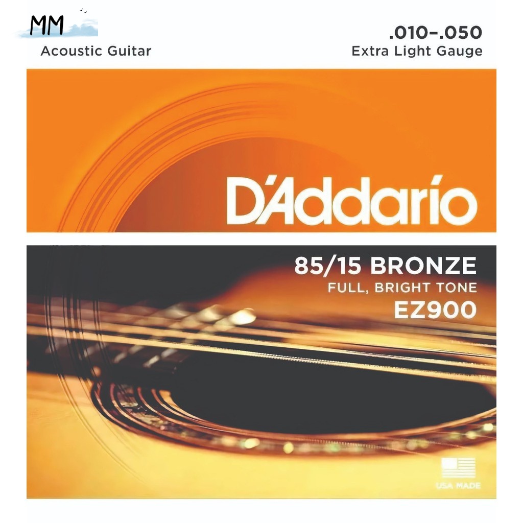 Imagem D'addario Ez890 Ez900 Ez910 Ez920 Cordas Para Violão Da Guitarra Elétrica Corda Para Violão
