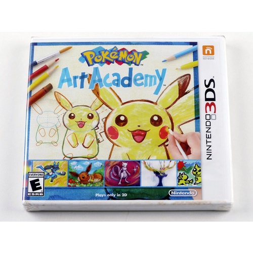 Pokemon Art Academy Original Nintendo 3ds Lacrado Shopee Brasil