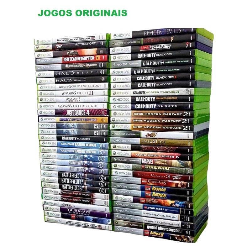 Jogos para XBOX 360 - Original - Mídia Física