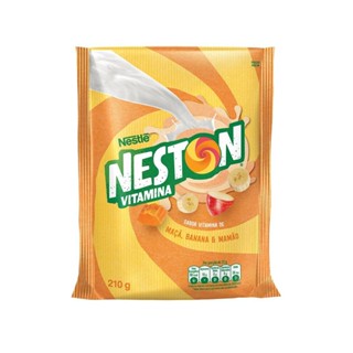 NESTON Vitamina - Pó para preparo instantâneo Maçã, Banana e Mamão 210g