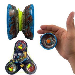 Yoyo Profissional Rolamento de Alumínio Leve Resistente Ioio yo-yo Brinquedo Infantil Interativo em Oferta na Shopee