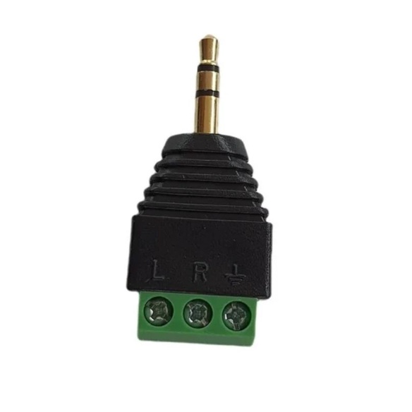 Conector P2 Parafusada 3 Via