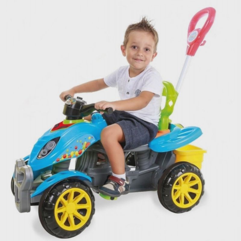 Carrinho De Passeio Bebe Infantil Quadriciclo Menino Criança - Maral ...