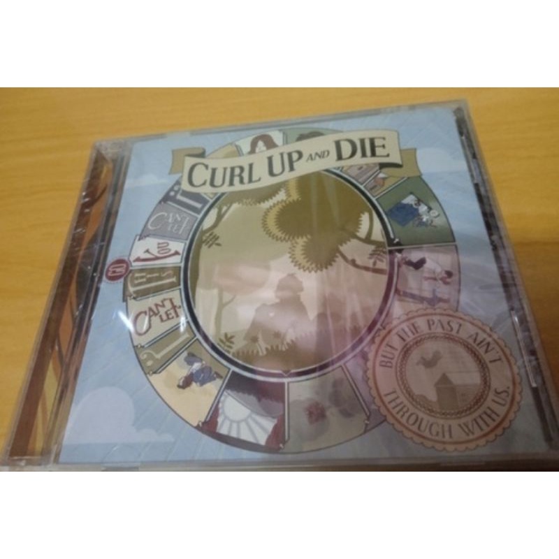 CD curl up and die - but the past ain't through with us novo lacrado