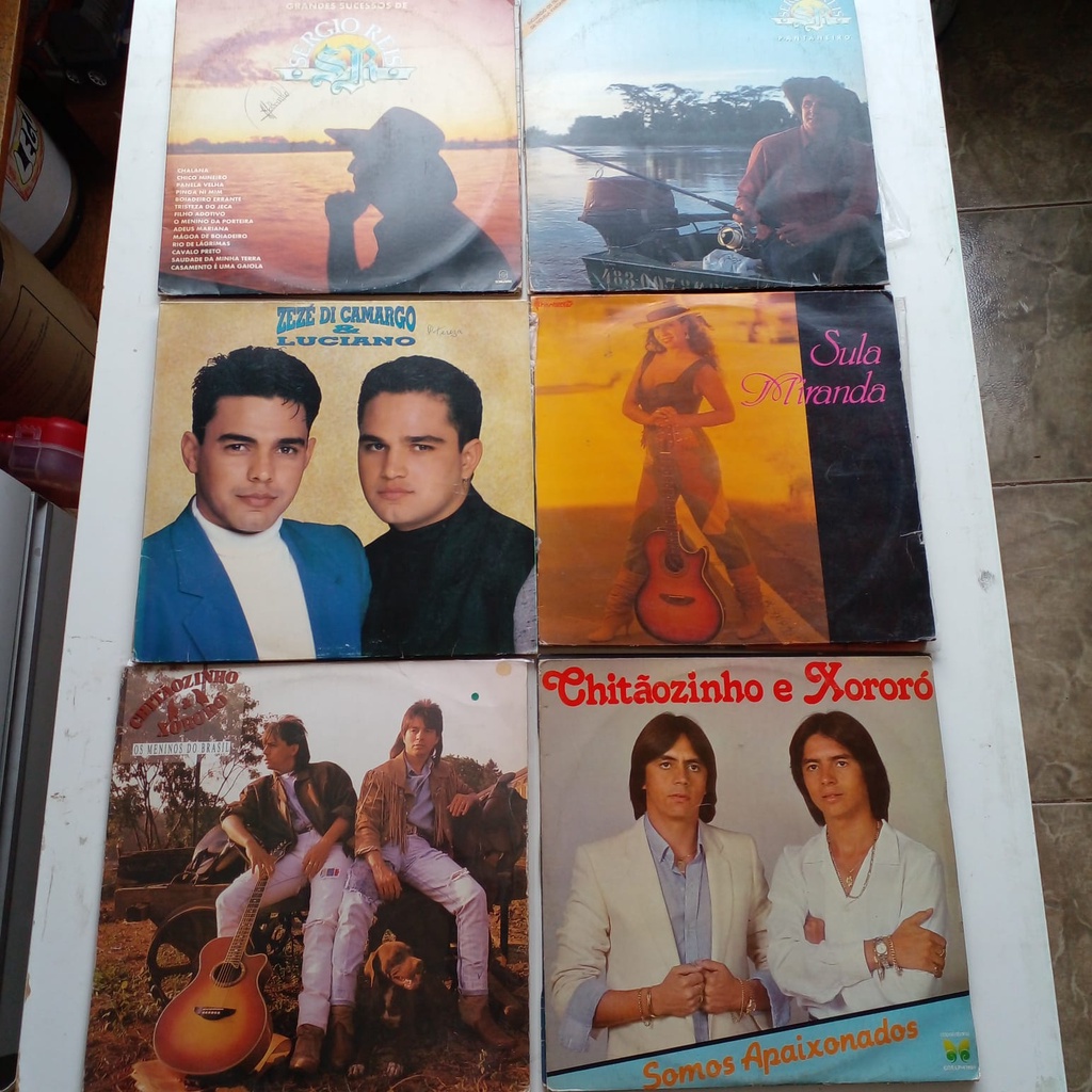LP Vinil SERTANEJO,CAIPIRA,REGIONAL, VIOLA ETC Diversos: Chitãozinho & Xororó, Milionário e José Rico,Leandro e Leonardo