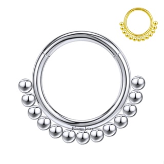 Piercing Argola Indiana Articulada Clicker Titânio Daith Septo em Oferta na Shopee