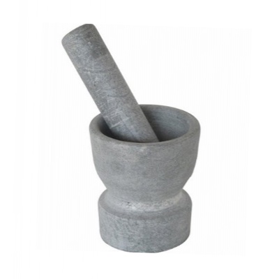 Pilão Pedra Sabão Grande para temperos