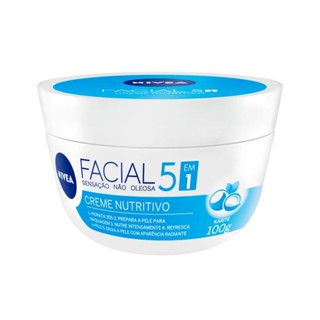 Creme Hidratante Facial Nivea Cuidado Nutritivo 100g