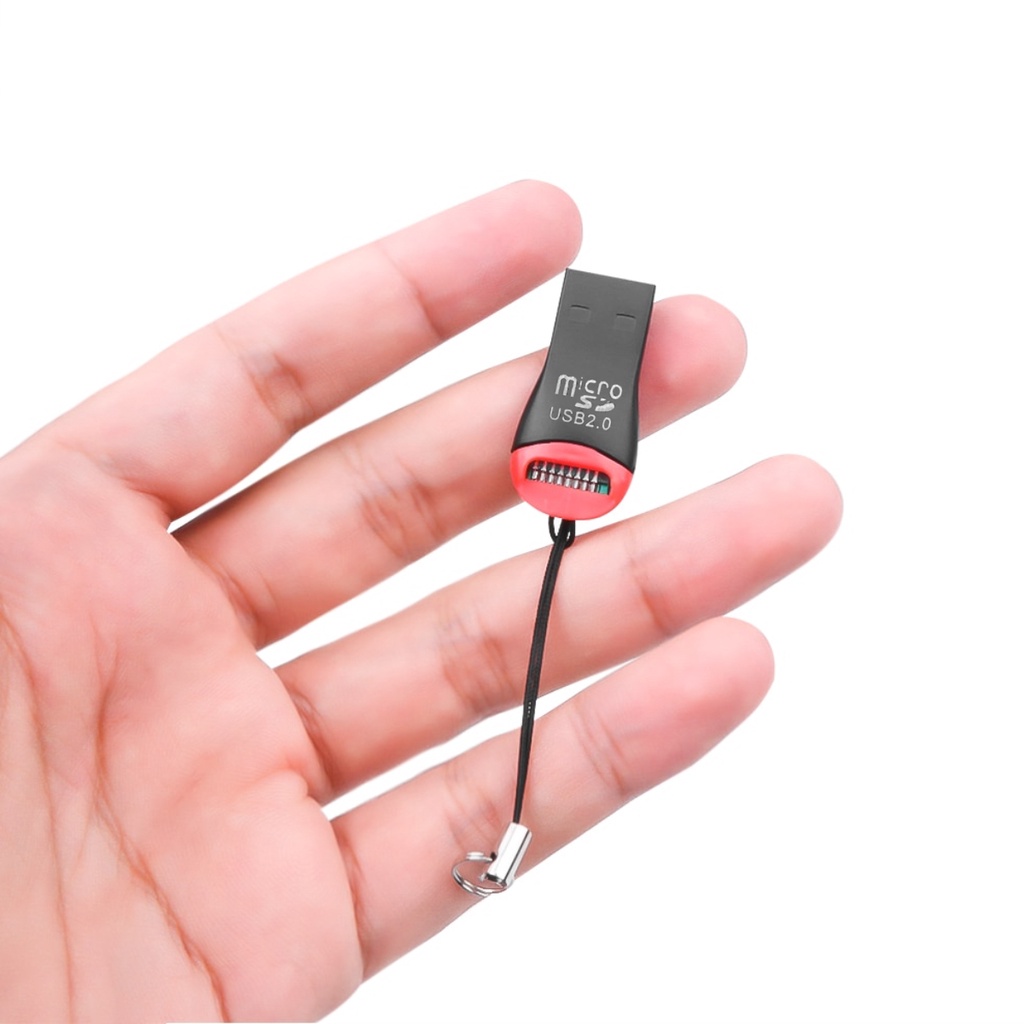 Adaptador Leitor Cartão De Memória Micro Sd Usb Pendrive 2.0