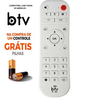 Btv Controle btv box b tv 8 9 10 11 express - Compativel todos os modelos Top
