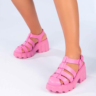 Melissa Sandália Megan moda feminina sandalia para mulher tratorada marca feminina verão