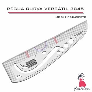 Régua Versátil Esquadro Patchwork Costura Modelista 3245 pet em Oferta na Shopee