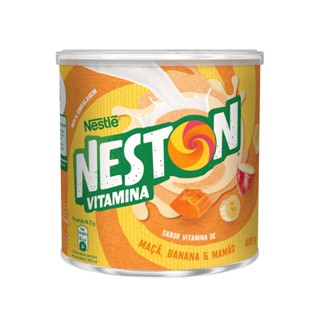 NESTON Vitamina - Pó para preparo instantâneo Maçã, Banana e Mamão 400g