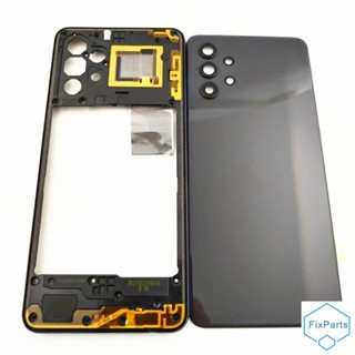 Capa Completa Para Samsung Galaxy A32 5G 4G A326 A325 Tampa Da Armação Média + Traseira Bateria Peças De Reparo Porta