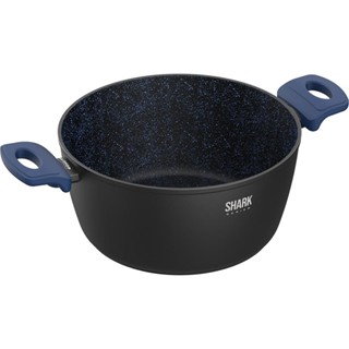 Panela Family Size 24cm Ichef Home Polishop Shark Series - Azul