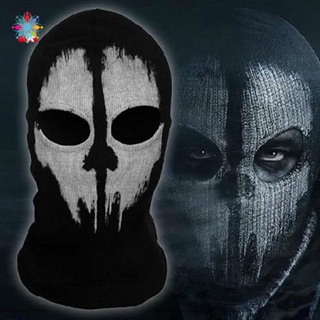 Pixnor ? Call of Duty 10 Fantasmas Capuzes Crânio Esqueleto Máscara De Cabeça Balaclavas 09 MM em Oferta na Shopee