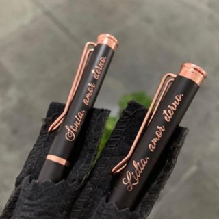 Caneta Metal Personalizada c/ nome, frase ou logo