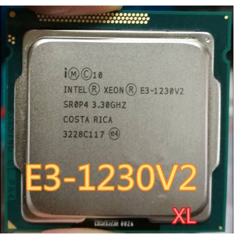 Processador Xeon E3-1230 V2 LGA 1155 Idêntico ao I7 3770 Melhor Custo Benefício da plataforma 1155