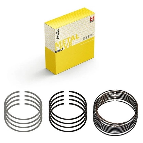 Anel de Segmento 0.50 - VW Gol G4 / G5 / G6 1.0 8V Power 2006 2007 2008 2009 2010 2011 2012 2013 até 2018