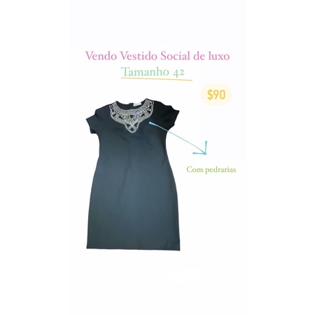 vestido de festa preto vestido com pedrarias vestido chique vestido casamento vestido preto tubinho