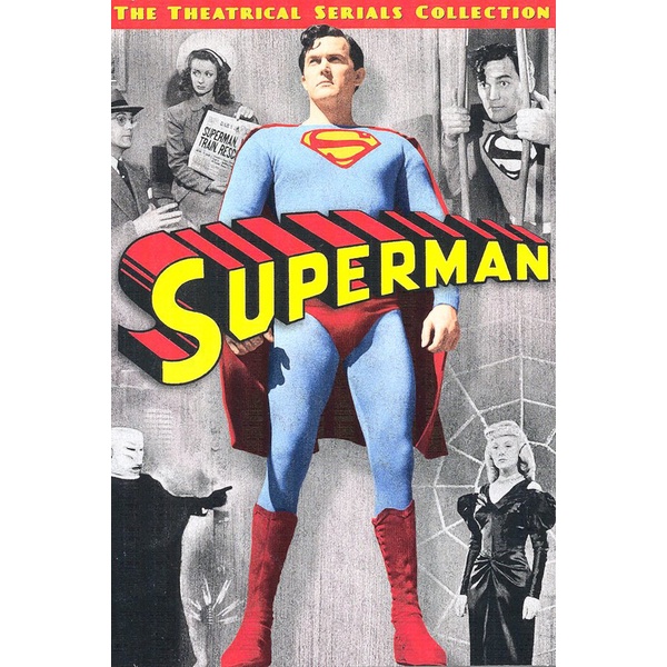 DVD Seriado Superman (1948) Completo 15 Eps Legendado