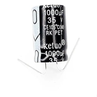 10 X Capacitor Eletrolítico 1000uf 35v 1000 x 35 105ºC