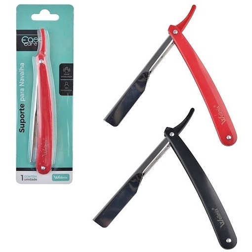 Navalhete Inox Barbear Profissional Suporte Para Navalha | Shopee Brasil