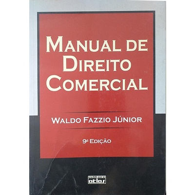 Manual De Direito Comercial