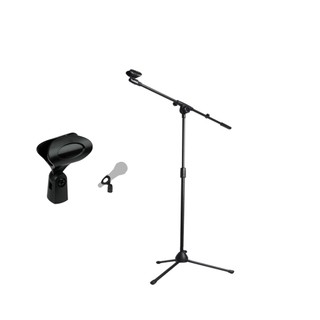 Pedestal Suporte Microfone KGL Girafa Regulável  Com Cachimbo para microfone