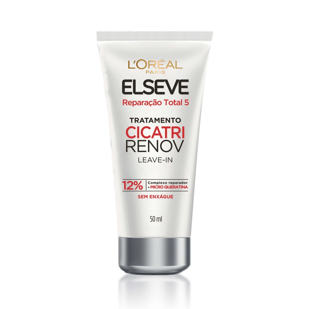 Leave-in de Tratamento L'Oréal Paris Elseve Cicatri Renov, 50ml